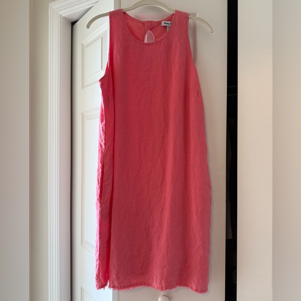 Tommy Bahama Coral Linen Dress